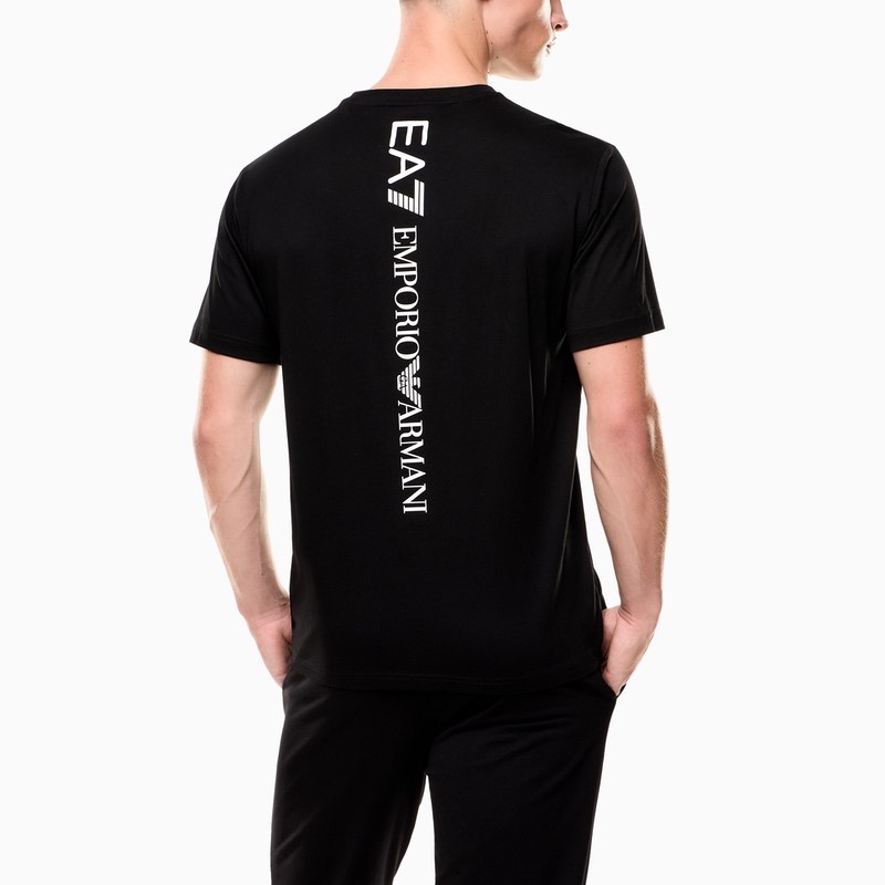 Tricou EA7 TRAIN LOGO SERIES M TEE SS EXTENDED LOGO CC - poza 2