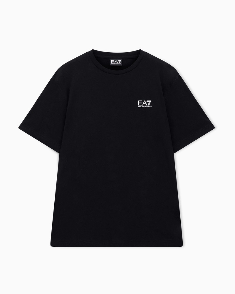 Tricou EA7 TRAIN LOGO SERIES M TEE SS EXTENDED LOGO CC - poza 3