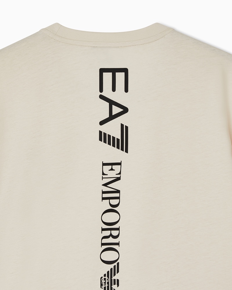 Tricou EA7 TRAIN LOGO SERIES M TEE SS EXTENDED LOGO CC - poza 3
