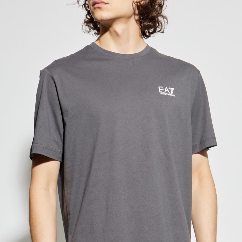 Tricou EA7 TRAIN LOGO SERIES M TEE SS EXTENDED LOGO CC - poza 2