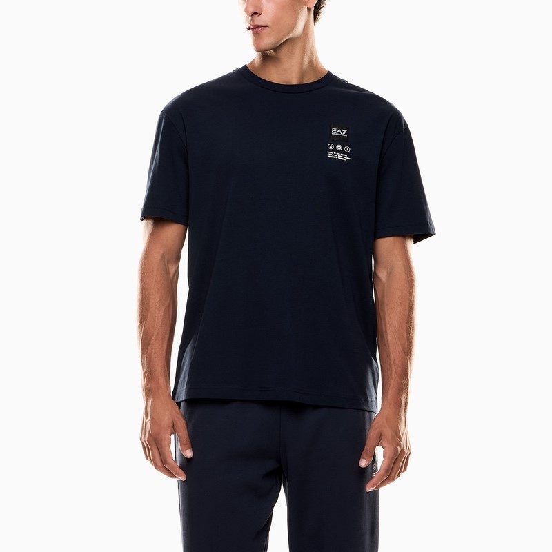 Tricou EA7 TRAIN LOGO SERIES M TEE SS WRITINGS - poza 1