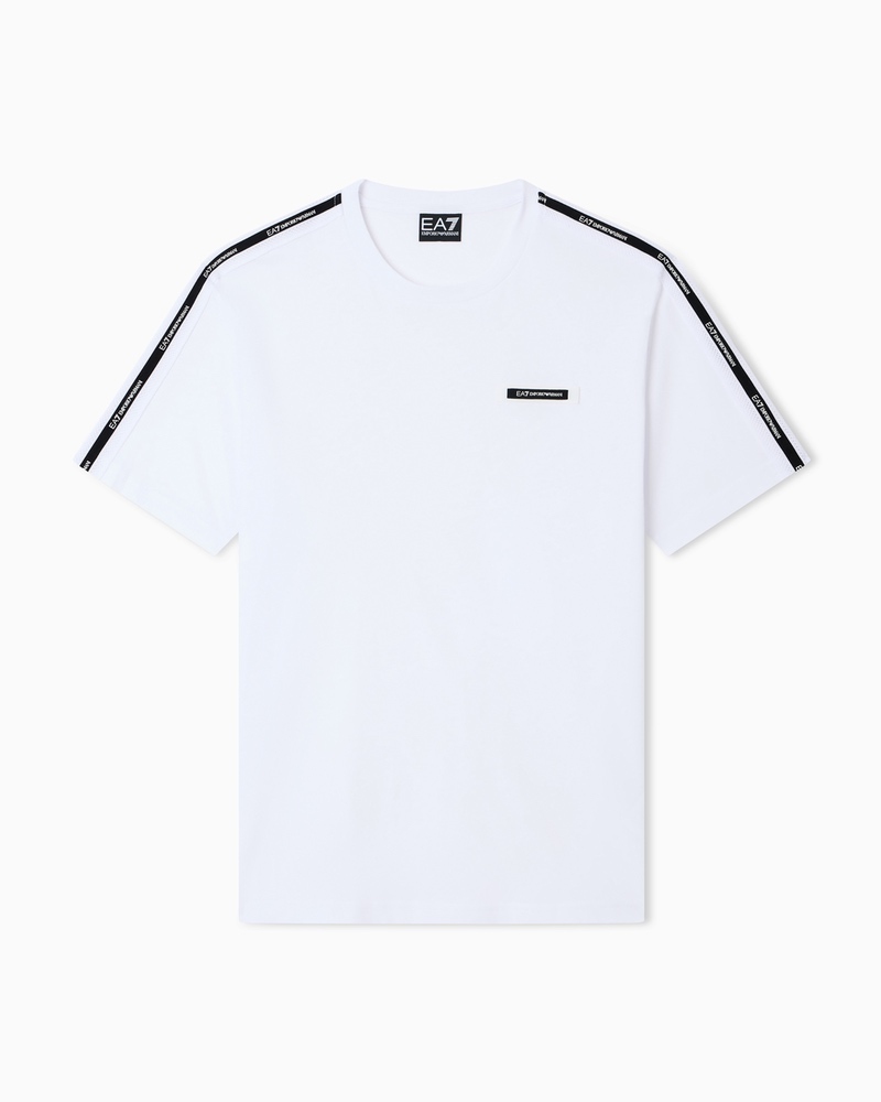 Tricou EA7 TRAIN LOGO SERIES MAN TEE SS TAPE - poza 3