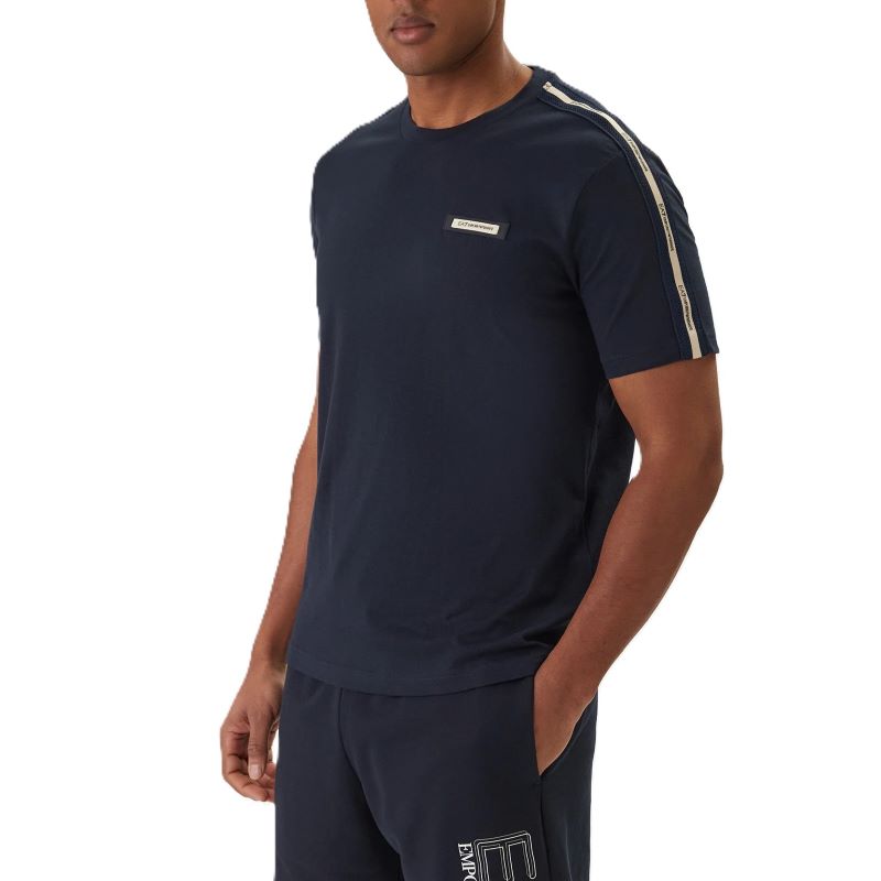 Tricou EA7 TRAIN LOGO SERIES MAN TEE SS TAPE - poza 1