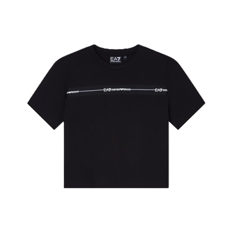Tricou EA7 TRAIN LOGO SERIES TAPE GIRL TEE SS - poza 1