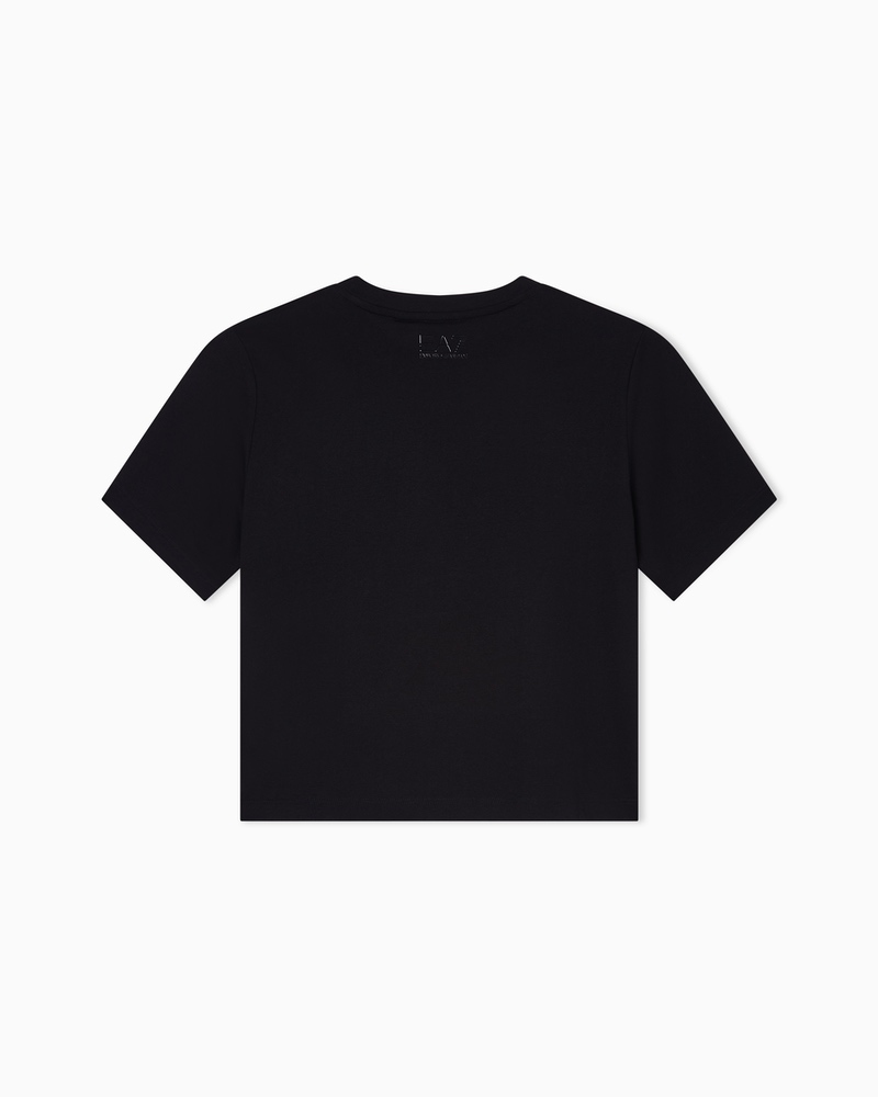 Tricou EA7 TRAIN LOGO SERIES TAPE GIRL TEE SS - poza 2