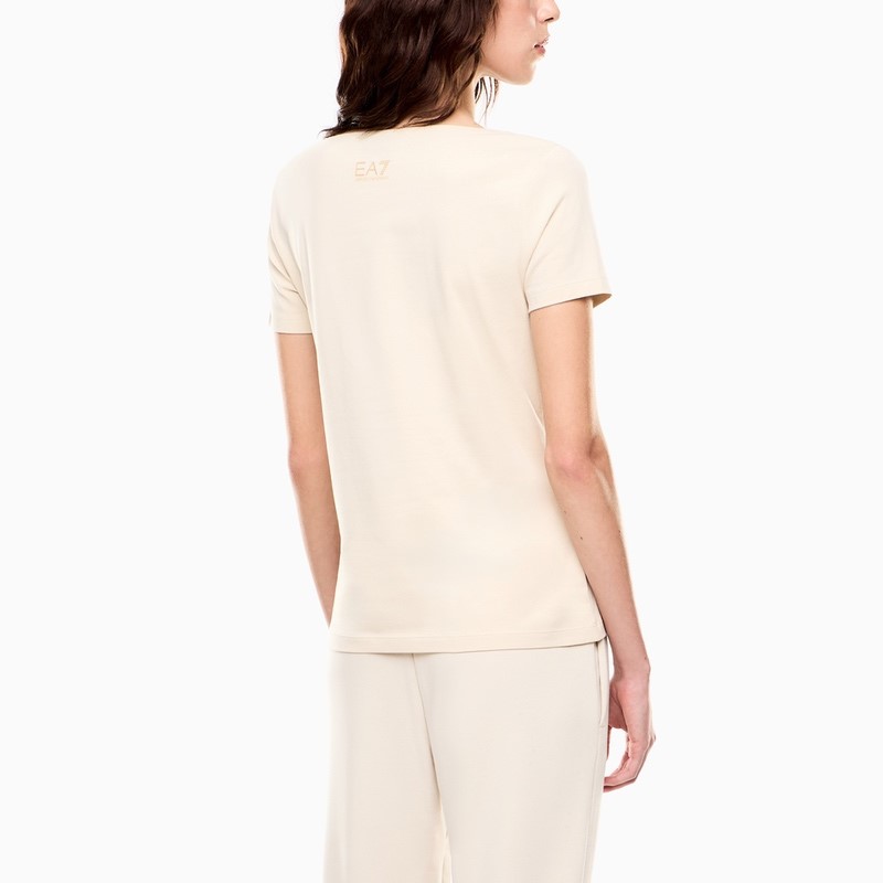 Tricou EA7 TRAIN LOGO SERIES W HANDWRITTEN TEE CROSSOVER - poza 2