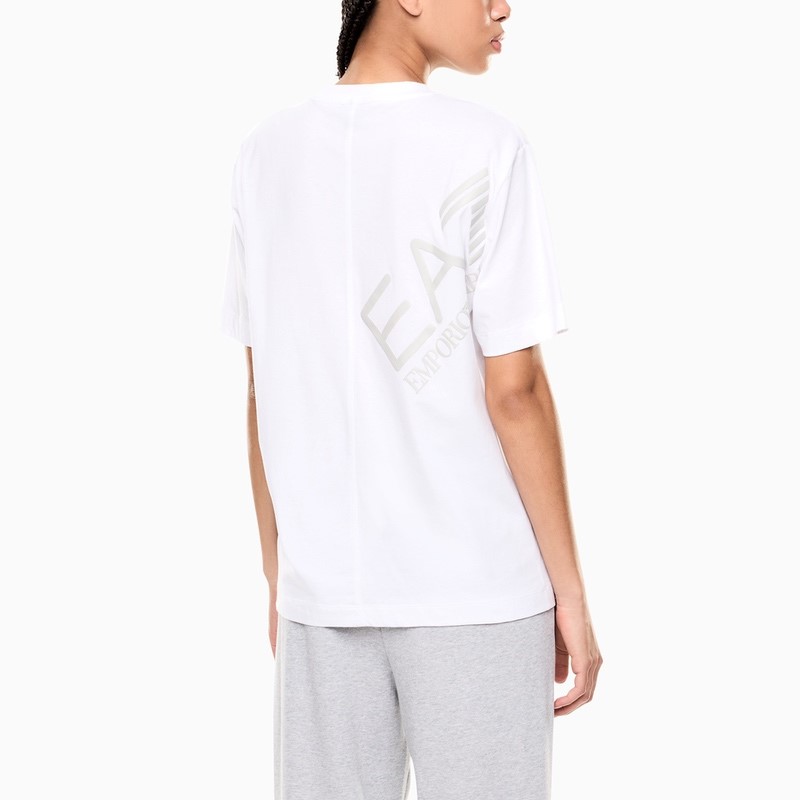 Tricou EA7 TRAIN LOGO SERIES W MAXI LOGO OVERSIZE TEE - poza 2