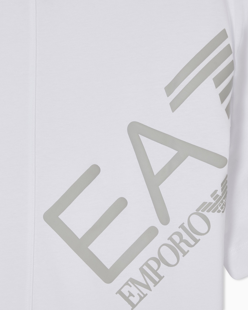 Tricou EA7 TRAIN LOGO SERIES W MAXI LOGO OVERSIZE TEE - poza 4