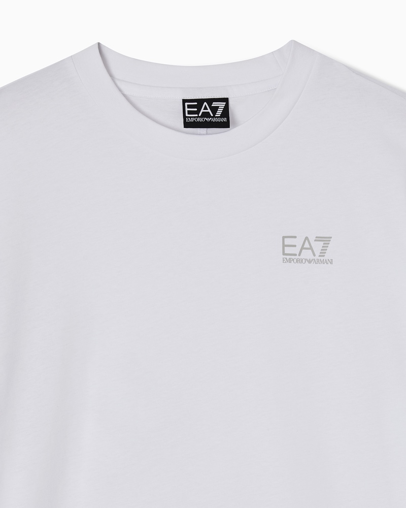Tricou EA7 TRAIN LOGO SERIES W MAXI LOGO OVERSIZE TEE - poza 5