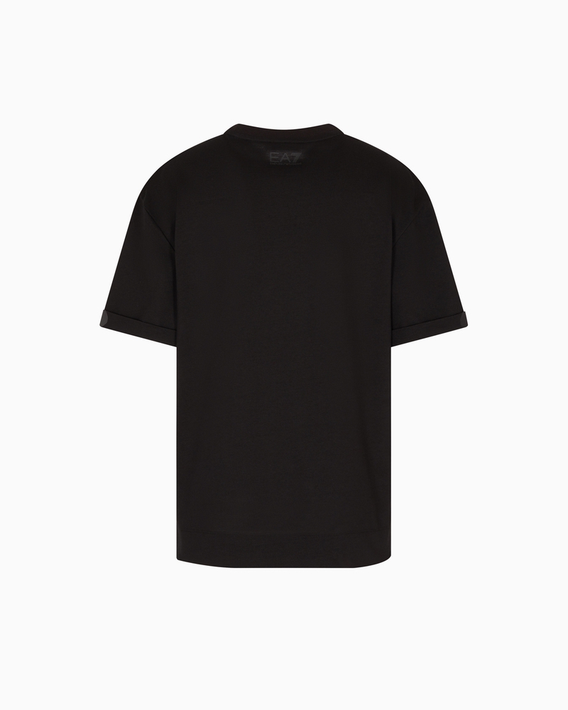 Tricou EA7 TRAIN LOGO SERIES W TEE SS CRYSTAL - poza 4