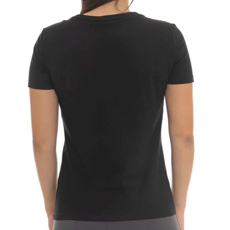 Tricou EA7 TRAIN LOGO SERIES W TEE SS RN FANCY STRASS - poza 2