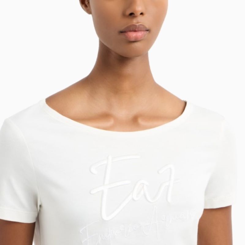 Tricou EA7 W HANDWRITTEN TEE CROSSOVER - poza 2