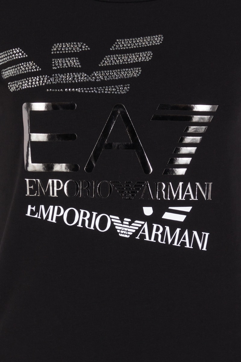 Tricou EA7 W TEE SS EAGLE METALLIC CROSSOVER - poza 2