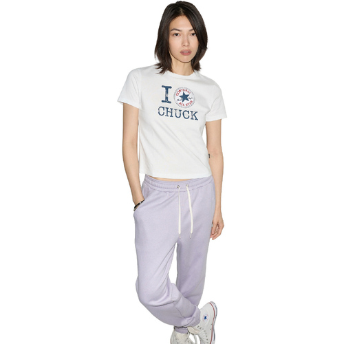 Tricou femei Converse I Love Chuck Tee CVW6T540-WHT - poza 1