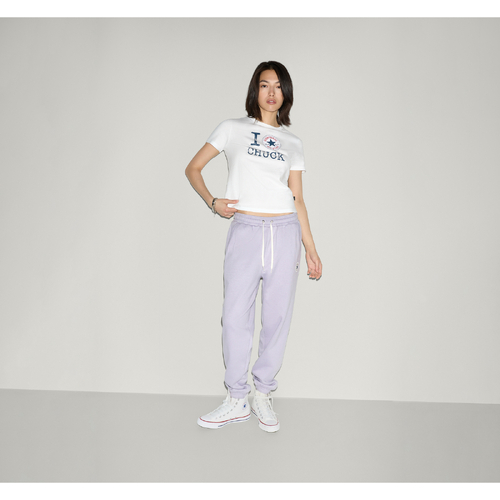 Tricou femei Converse I Love Chuck Tee CVW6T540-WHT - poza 4
