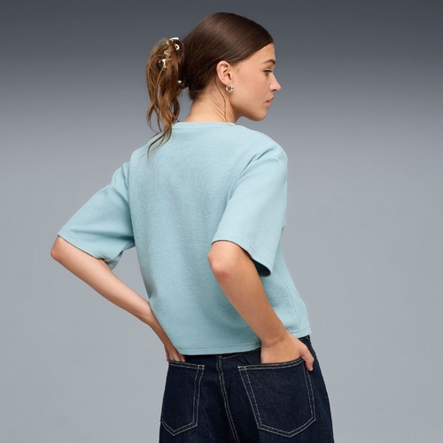 Tricou femei Puma Ess Elevated Relaxed Tee 69181347 - poza 2