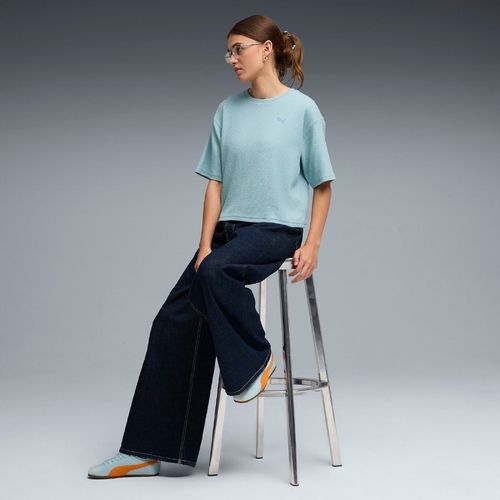 Tricou femei Puma Ess Elevated Relaxed Tee 69181347 - poza 3