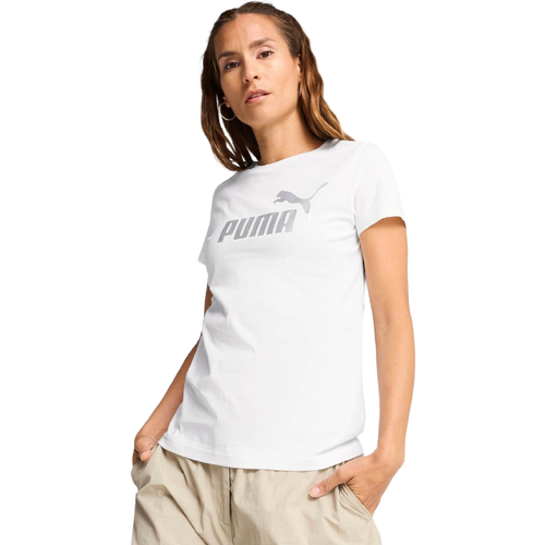 Tricou femei Puma Ess Metallic No 1 Logo Tee 63153602 - poza 1