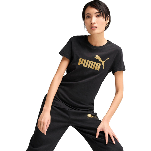 Tricou femei Puma Ess Metallic No 1 Logo Tee 63153651