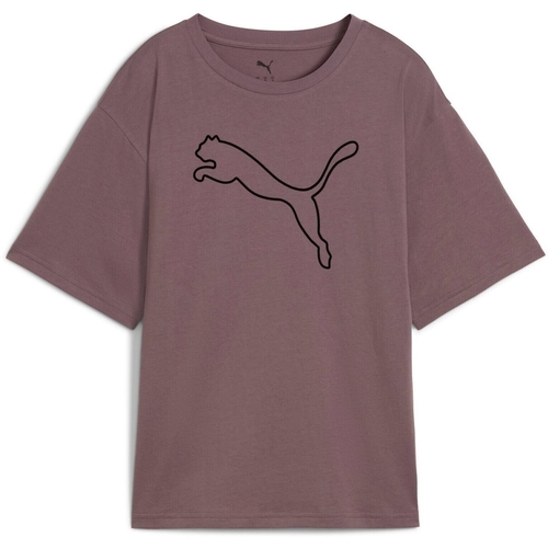 Tricou femei Puma Her Relaxed Graphic Tee Raisin 68814988 - poza 5