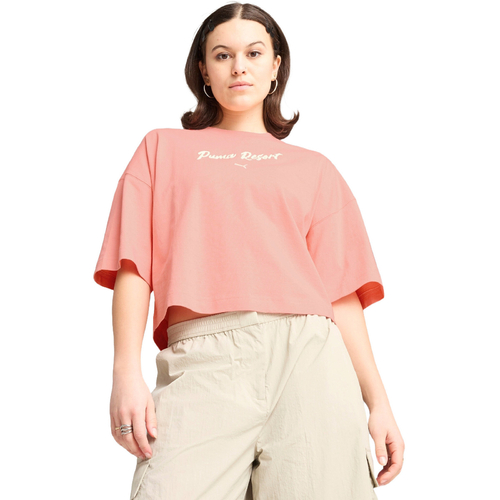 Tricou femei Puma Premium Ess Oversized Graphic Tee 62977618 - poza 1