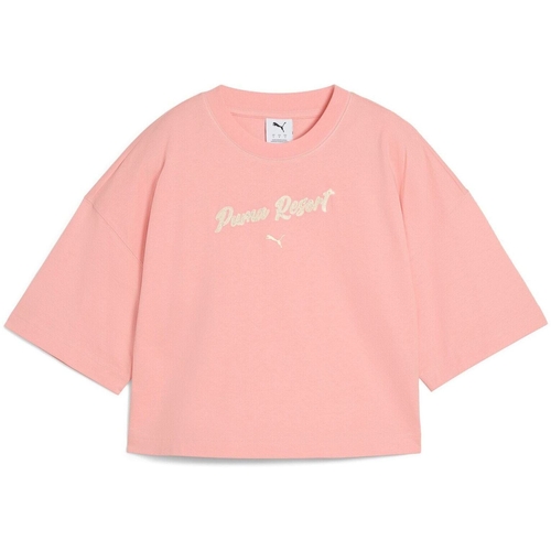 Tricou femei Puma Premium Ess Oversized Graphic Tee 62977618 - poza 4