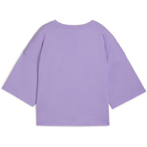 Tricou femei Puma Wardrobe Ess Oversized Short Tee Bl 62974329 - poza 4