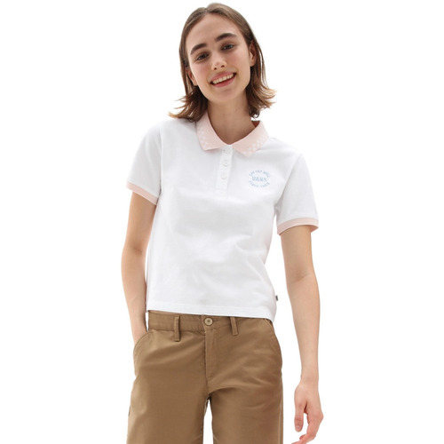 Tricou femei Vans How To Duffy VN0A5ATCWHT1 - poza 1