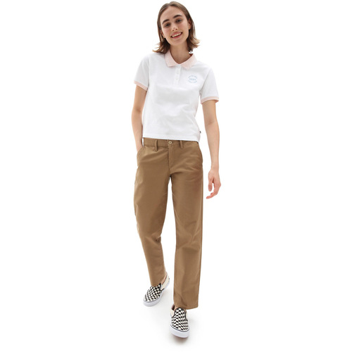 Tricou femei Vans How To Duffy VN0A5ATCWHT1 - poza 3