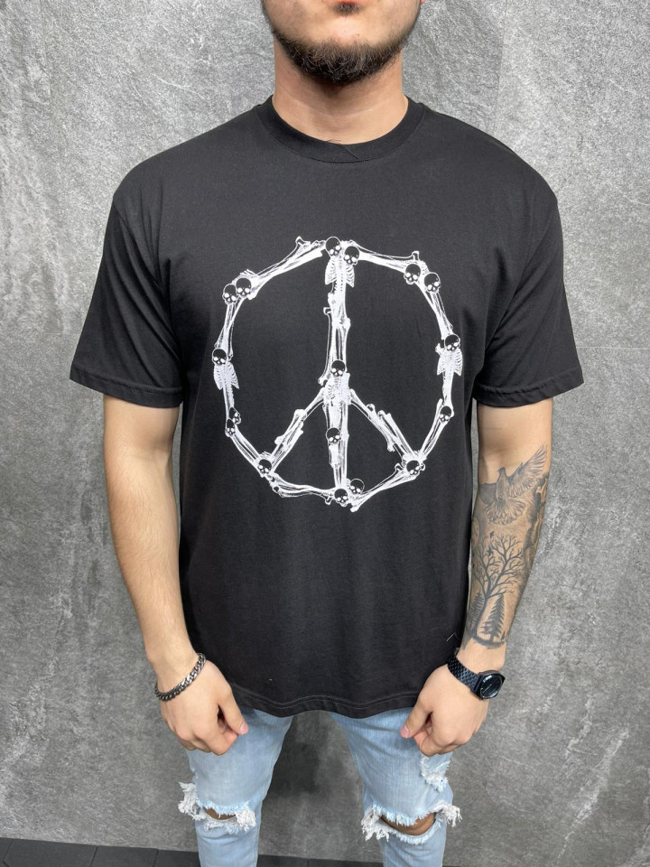 TRICOU LOVE OF SKELETONS BLACK TSAS261(1038) (MĂRIME: S)