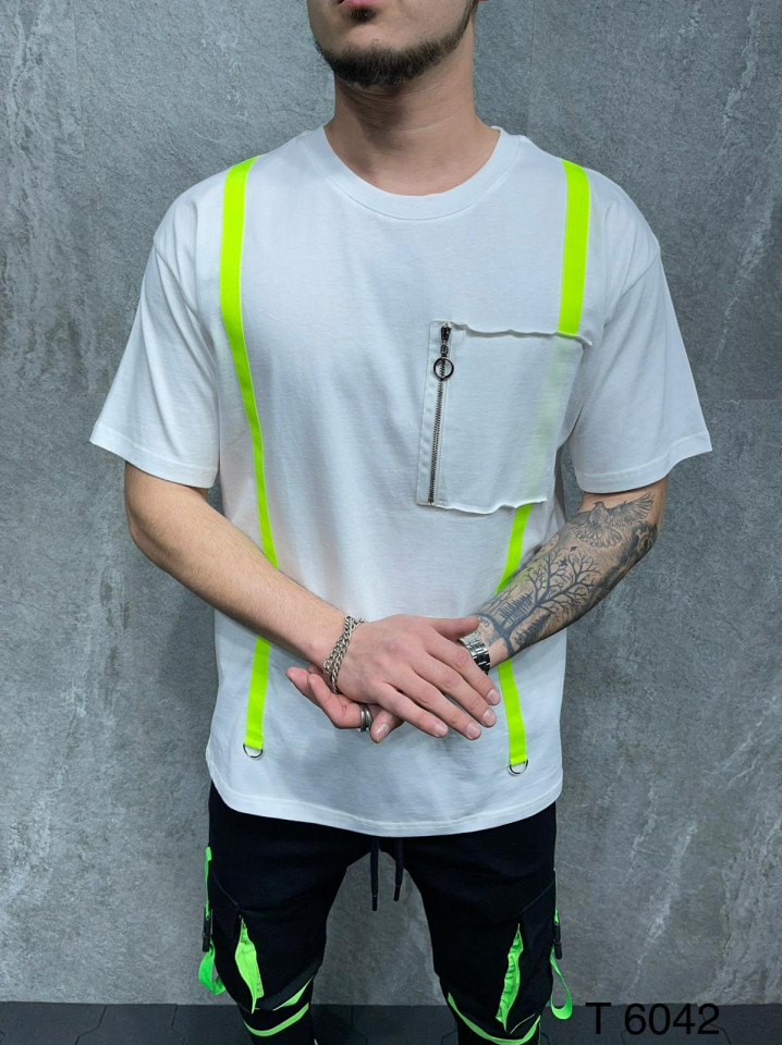 TRICOU NEON GREEN TSAS200(6042) (MĂRIME: S)