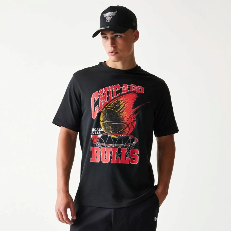 Tricou New Era NBA BALL GRAPHIC REG TEE - poza 1