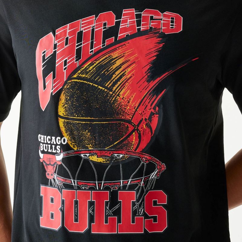 Tricou New Era NBA BALL GRAPHIC REG TEE - poza 3