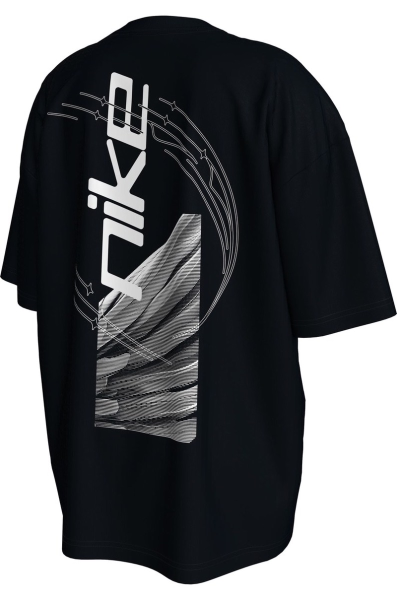 Tricou Nike G NSW TEE OS STREET VERT WINGS - poza 2
