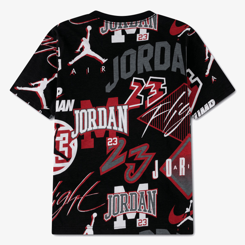 Tricou Nike JDB MJ DYNASTY AOP - poza 2