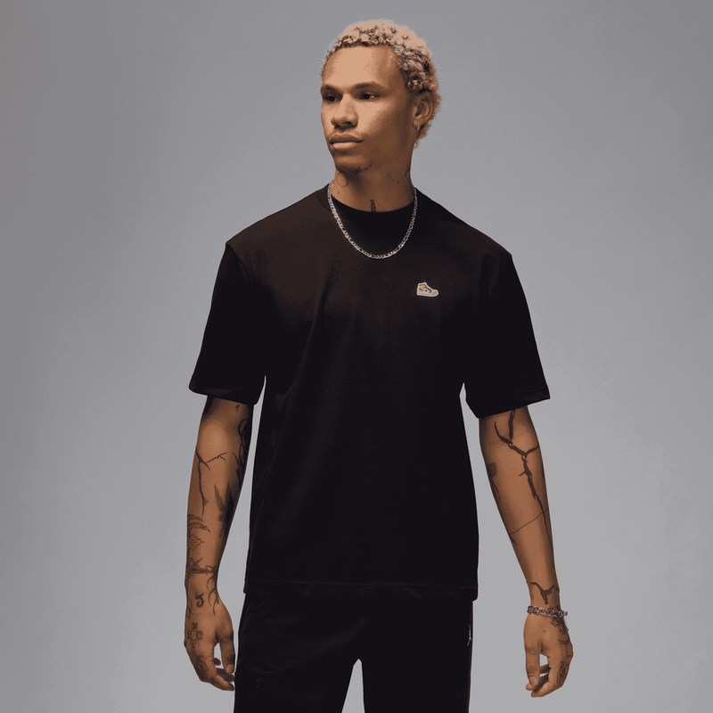 Tricou Nike M J BRND BR SNKR PCH SS CRW - poza 1