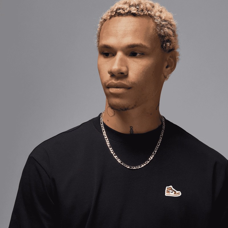 Tricou Nike M J BRND BR SNKR PCH SS CRW - poza 3