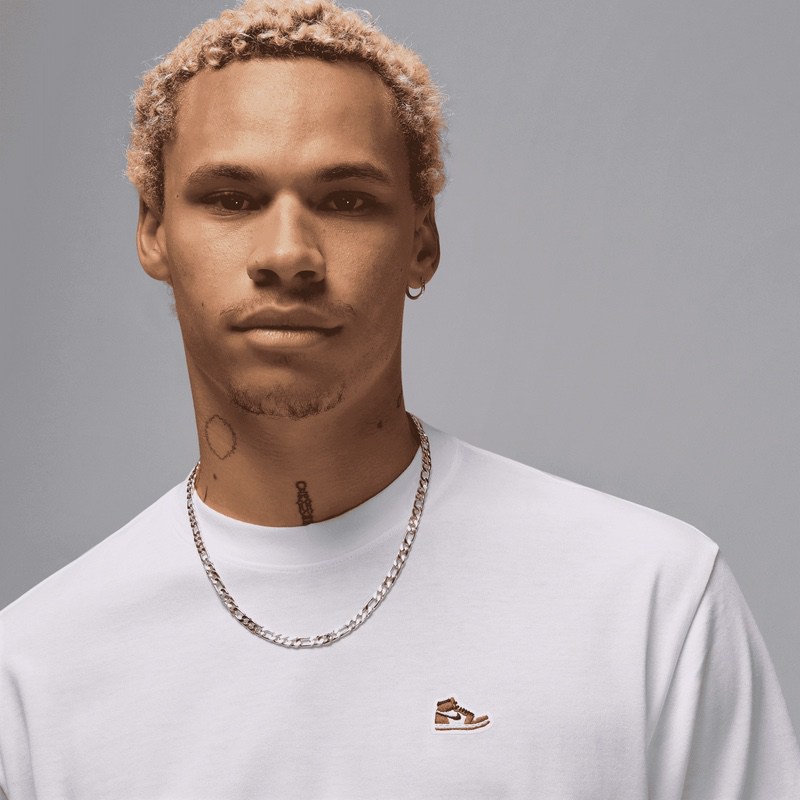 Tricou Nike M J BRND BR SNKR PCH SS CRW - poza 3