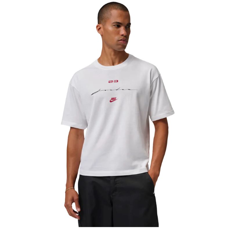 Tricou Nike M J FLT SCRIPT BOXY SS CREW - poza 1