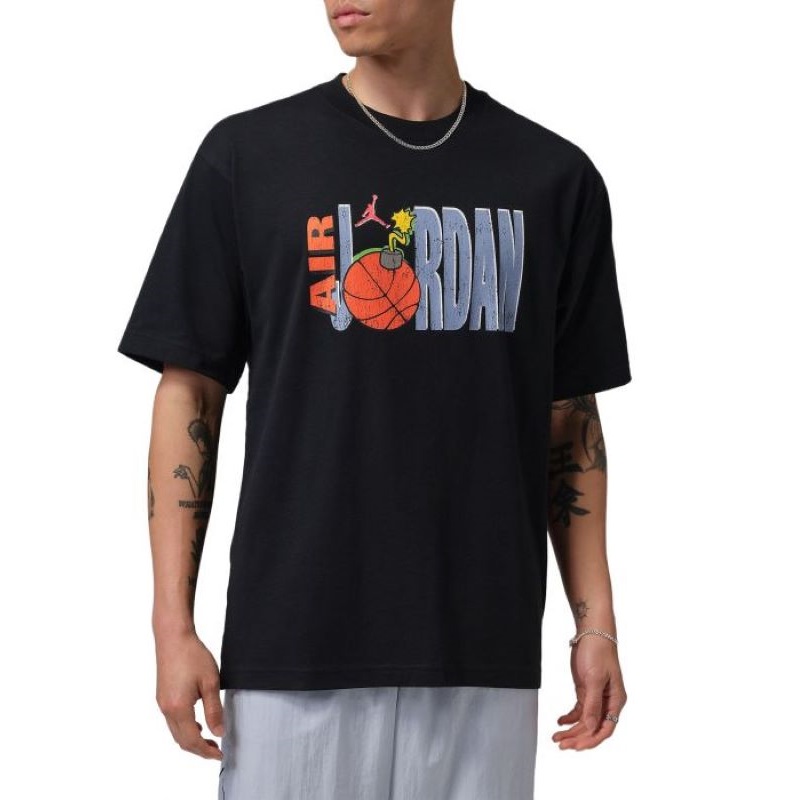 Tricou Nike M J NC CRTOON GFX SS CREW - poza 1