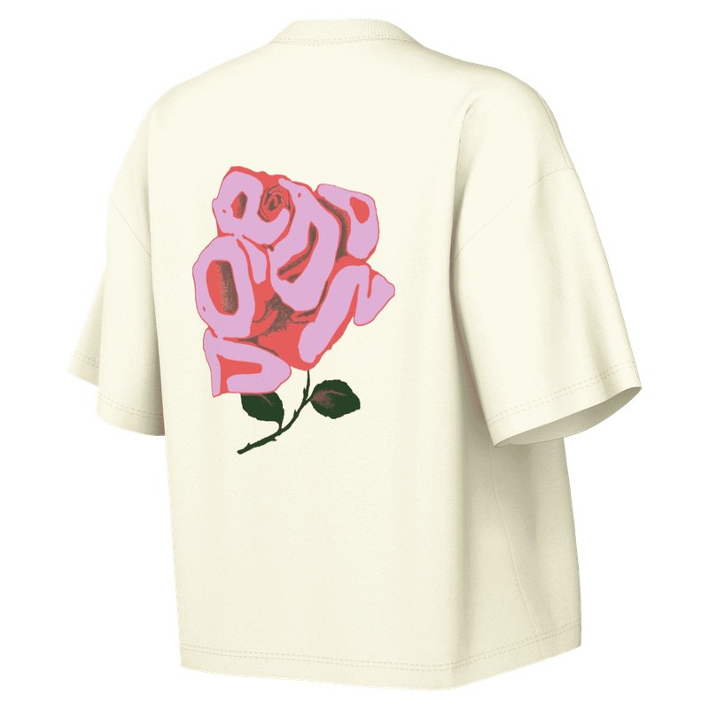 Tricou Nike W J SS GF GFX TEE ROSE - poza 2