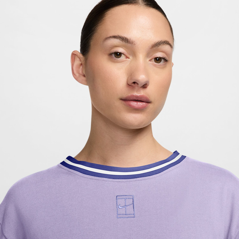 Tricou Nike W NK DF HERITAGE SS CROP TEE - poza 3
