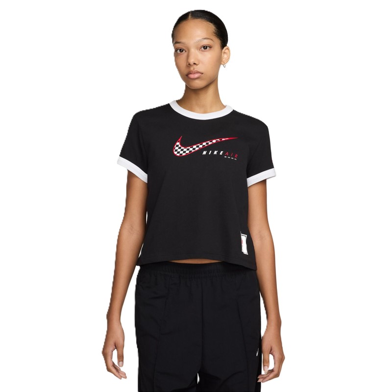 Tricou Nike W NSW CLUB SS TEE MOTO RGR - poza 1