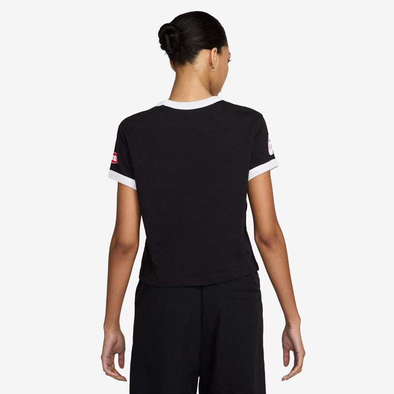 Tricou Nike W NSW CLUB SS TEE MOTO RGR - poza 2