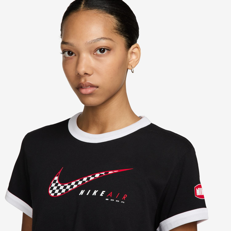 Tricou Nike W NSW CLUB SS TEE MOTO RGR - poza 3