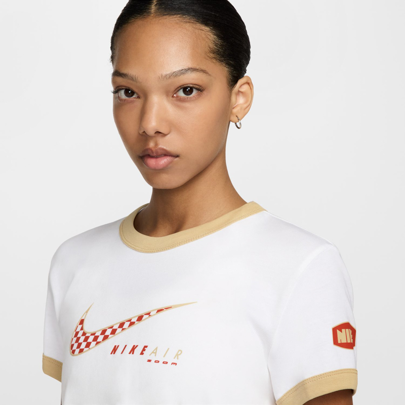 Tricou Nike W NSW CLUB SS TEE MOTO RGR - poza 3