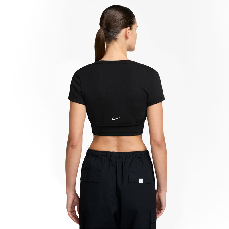 Tricou Nike W NSW NK CHLL KNT MRIB 2N1 CRP - poza 2