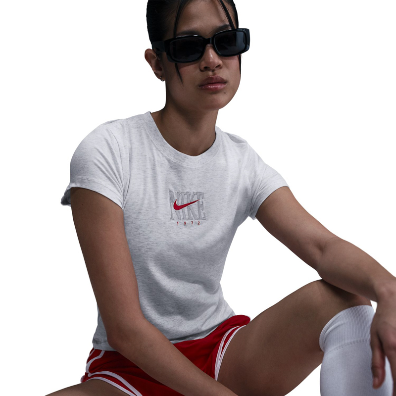 Tricou Nike W NSW SS SLIM TEE PNX GRX - poza 3