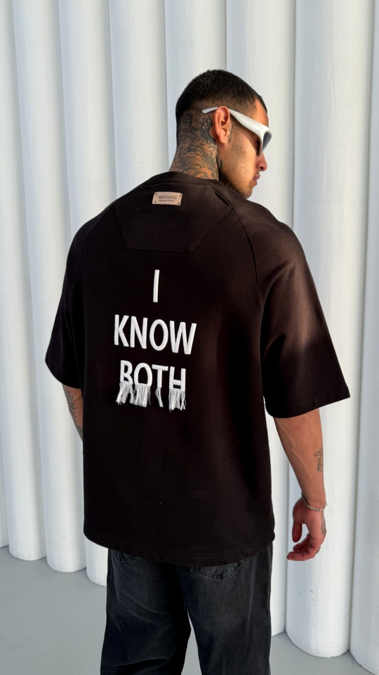 TRICOU OVERSIZE DIFFERENCE BLACK TSMH1(M25-52) (MĂRIME: XL)