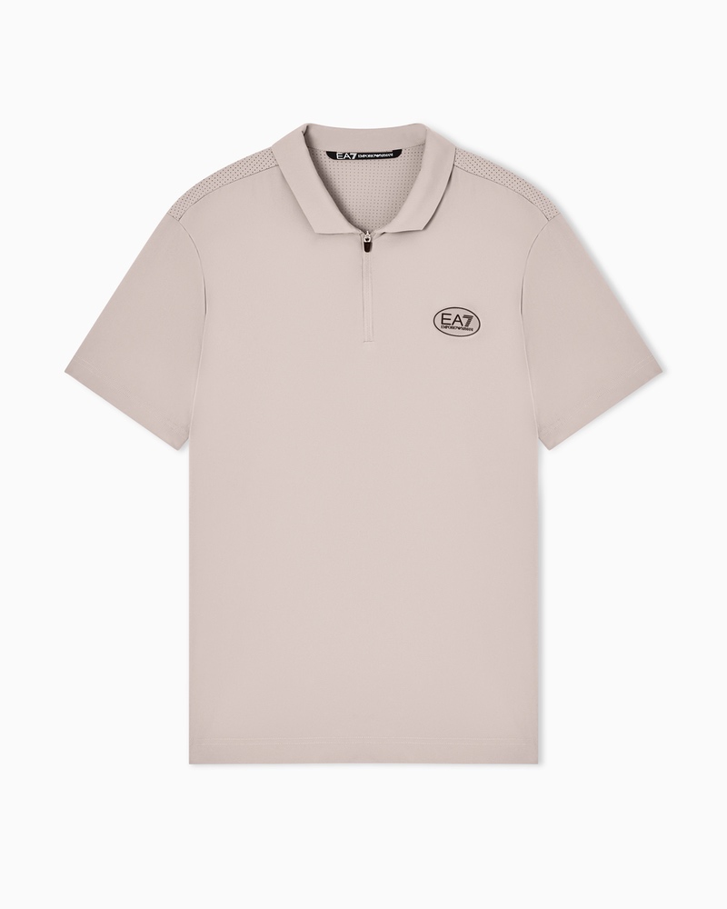 Tricou polo EA7 GOLF PRO M POLO PA ST ZIP - poza 3